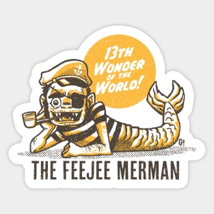 the FeeJee Merman Sticker